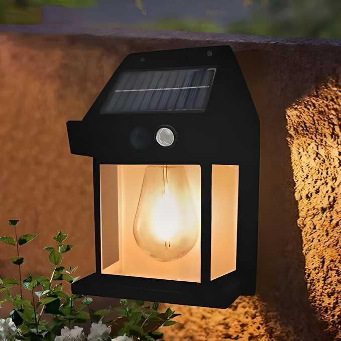 Solar Light Outdoor Wall Light - Alzaar