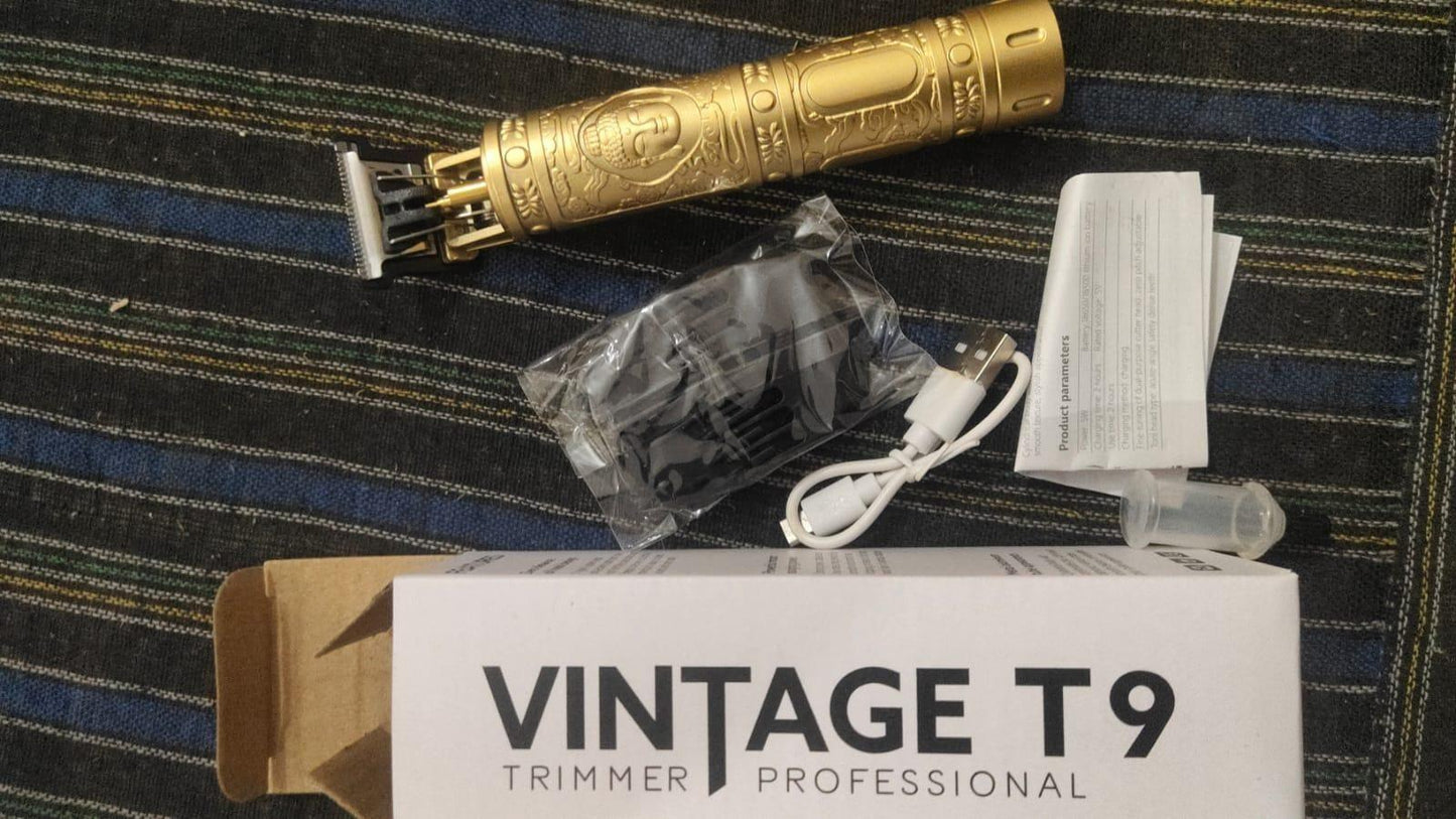 Men's Hair Trimmer & Shaver with Ear Cleaning Spoon Set - Alzaar