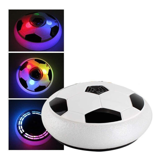 Magic Air Soccer Ball for Toddlers with Flashing Colored LED Lights - Alzaar