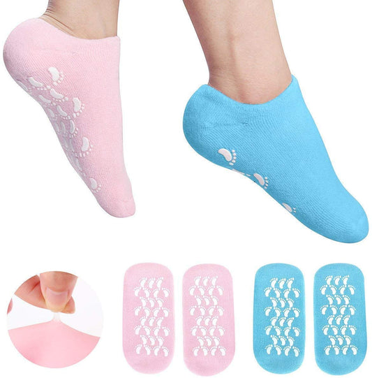 SpaFeet™ Socks for Cracked Heels – Moisturizing & Healing Foot Care for Soft, Smooth Skin
