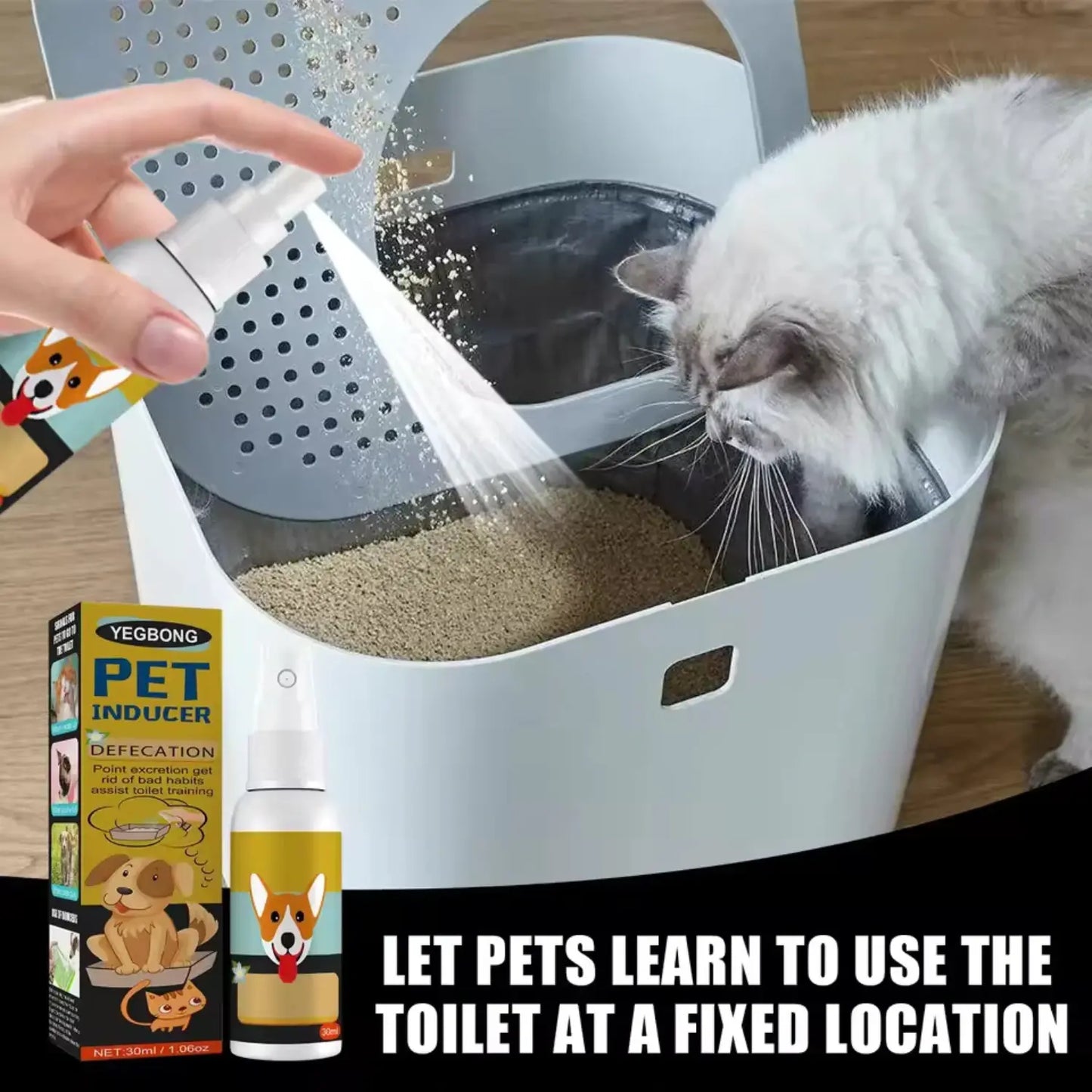 Eco-Friendly Pet Potty Training Spray (Pack of 2) 30ml