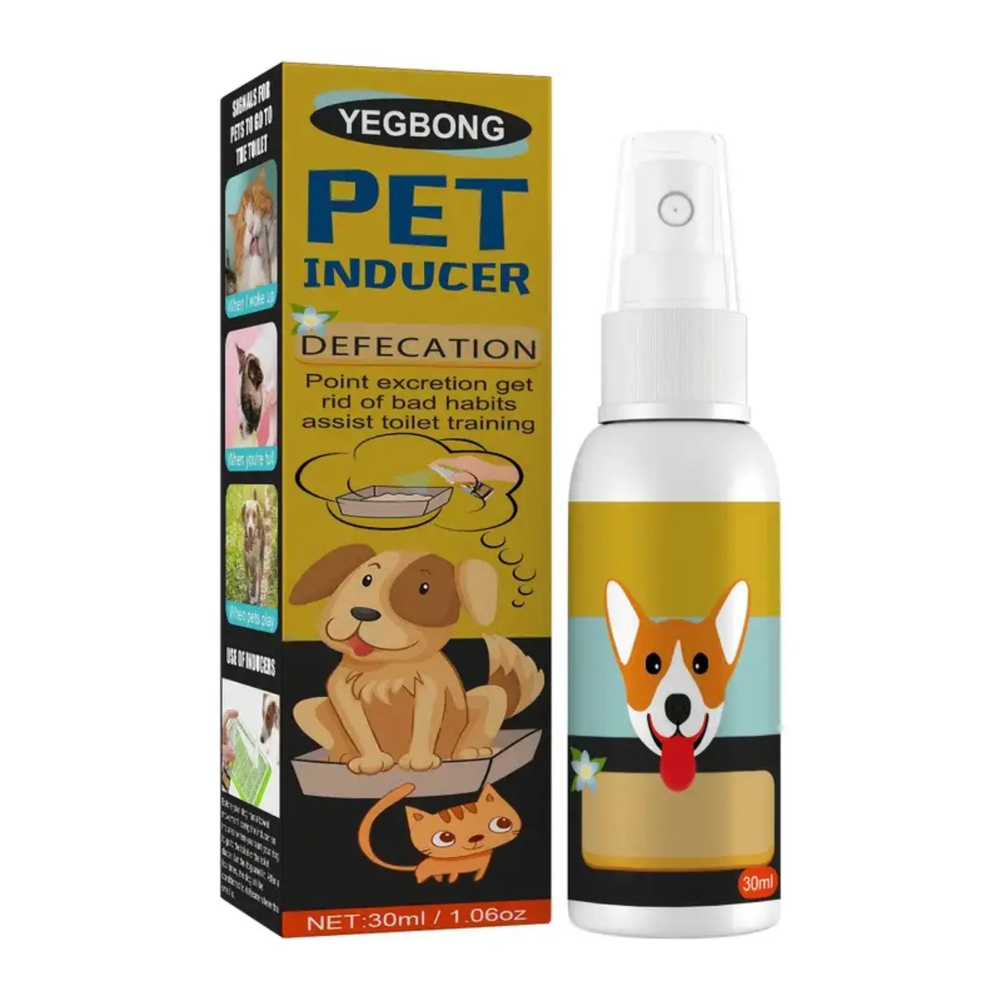 Eco-Friendly Pet Potty Training Spray (Pack of 2) 30ml