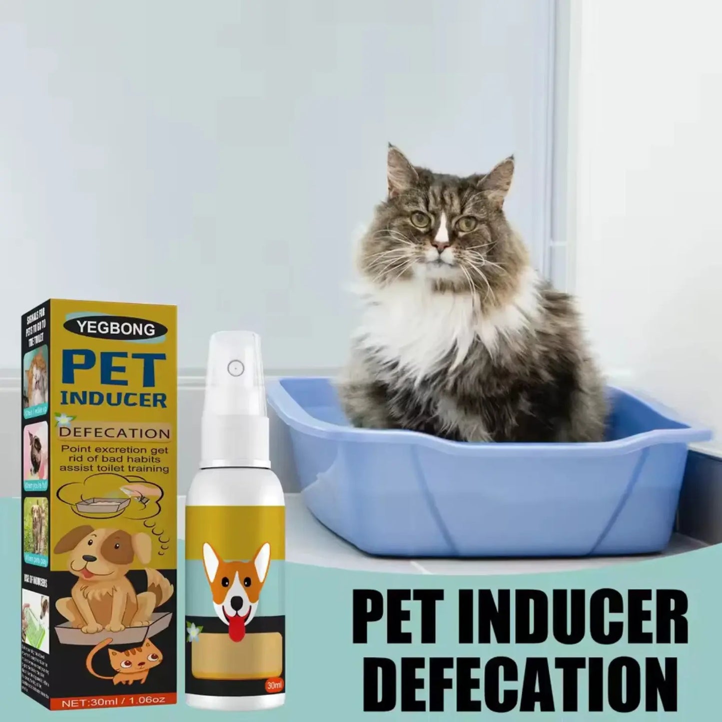 Eco-Friendly Pet Potty Training Spray (Pack of 2) 30ml