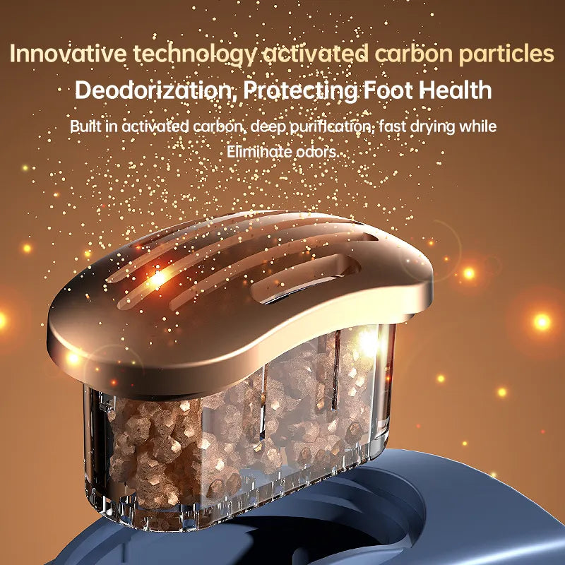 Multi-function Slippers Sock Shoe Heated Dryer Foldable Electric (Multicolor) 18075