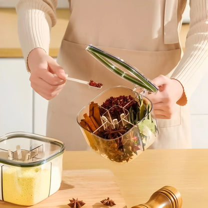 FreshKeep 4-in-1 Spice Organizer | Moisture-Proof 6a4mhe-0u