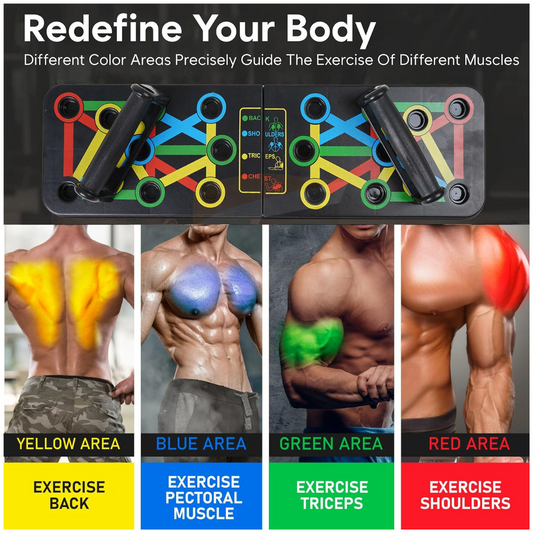 15-in-1 Ultimate Push-Up Board