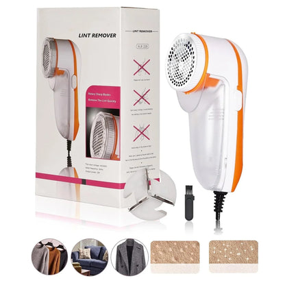 Electric Lint Remover - Gentle, Fast & Safe Fabric Care for All Clothes