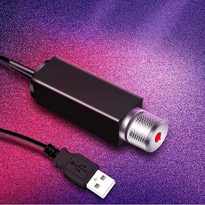 Ambient Star Light, 12V 360 Degree Rotation Use For Decoration Disco Laser Light Car - Alzaar