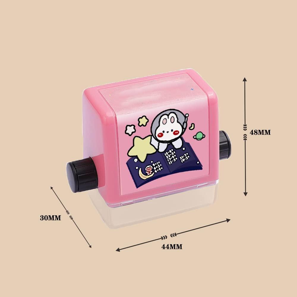 Roller Design Digital Teaching Stamp, Math Stamps Practice Tools Within 100 Supplies Educational for Preschool All Arithmetic (1 Pcs) - Alzaar