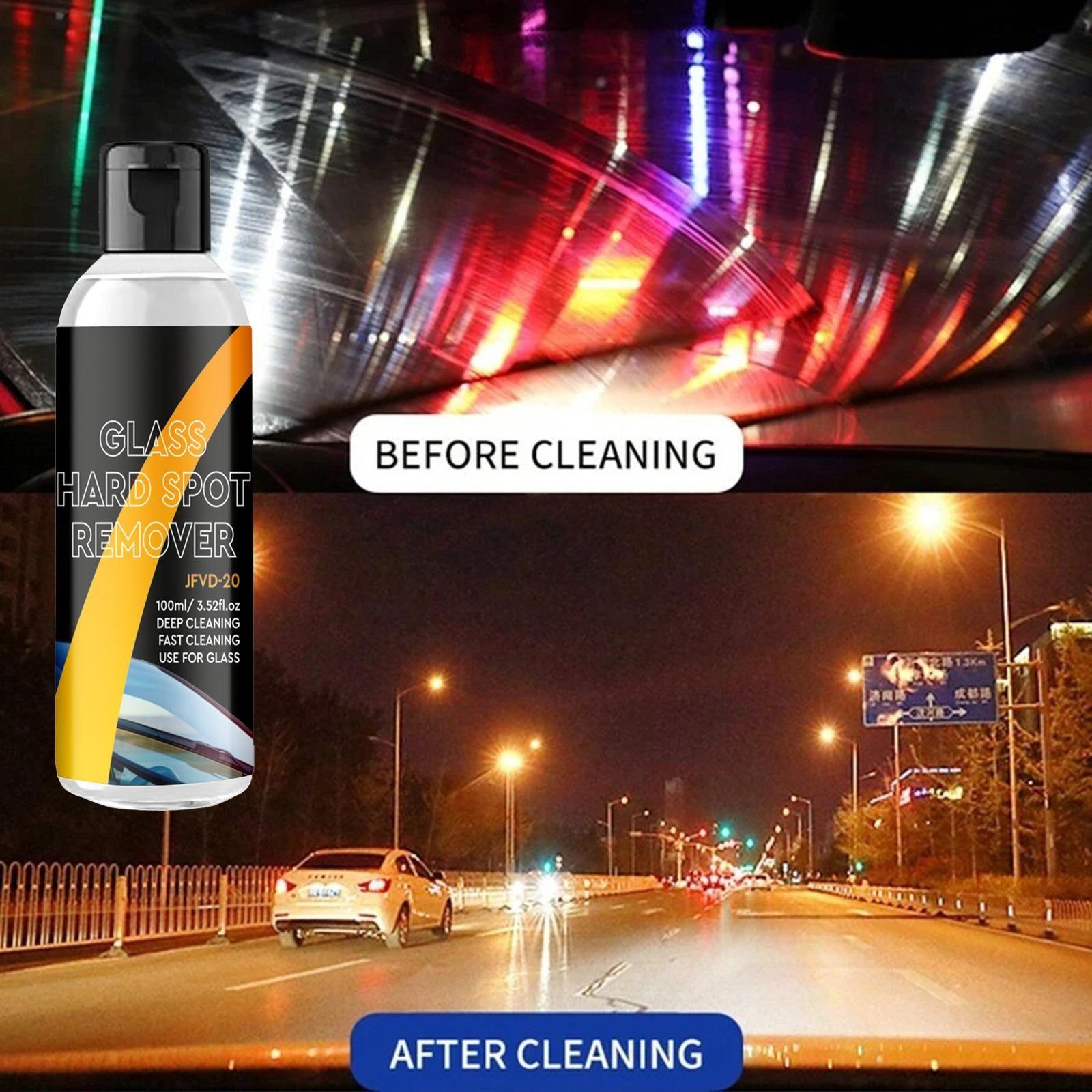 Car Glass Oil Film Cleaner (Pack of 2) - Alzaar
