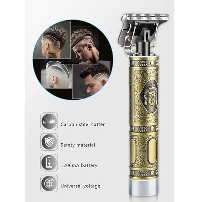 Men's Hair Trimmer & Shaver with Ear Cleaning Spoon Set - Alzaar