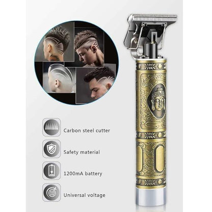 Men's Hair Trimmer & Shaver with Ear Cleaning Spoon Set - Alzaar