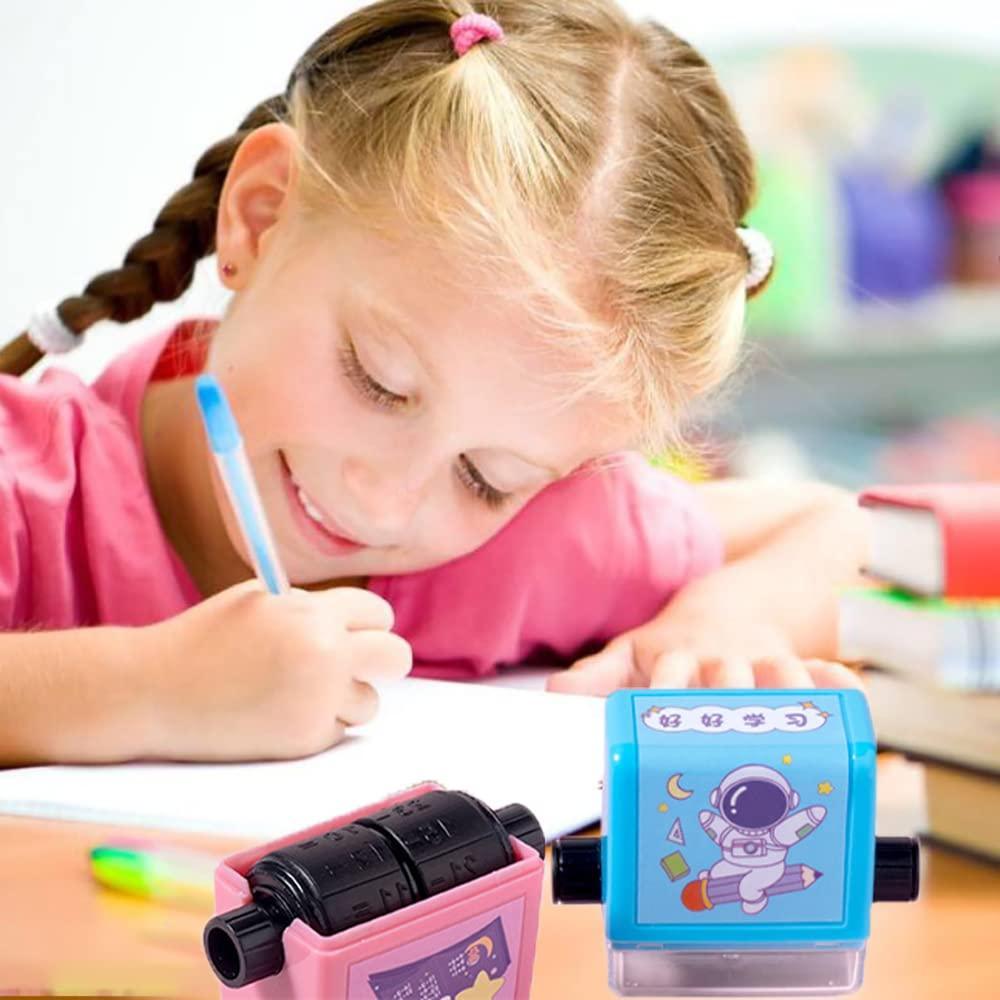 Roller Design Digital Teaching Stamp, Math Stamps Practice Tools Within 100 Supplies Educational for Preschool All Arithmetic (1 Pcs) - Alzaar