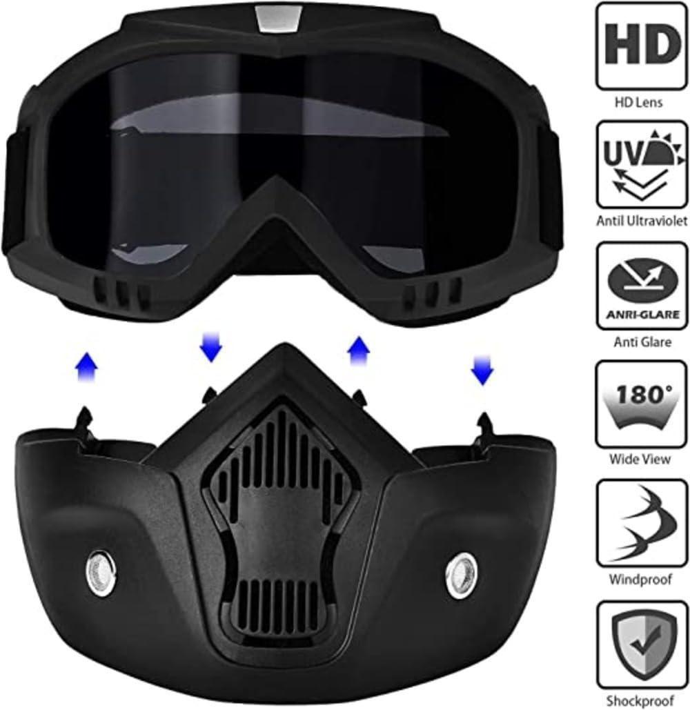 Goggle Mask Anti Scratch UV Protective - Alzaar