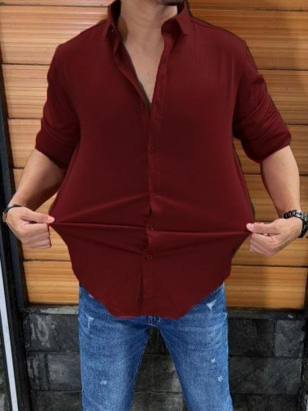 Men's Slim Fit Casual Shirt Combo of 2 - Alzaar