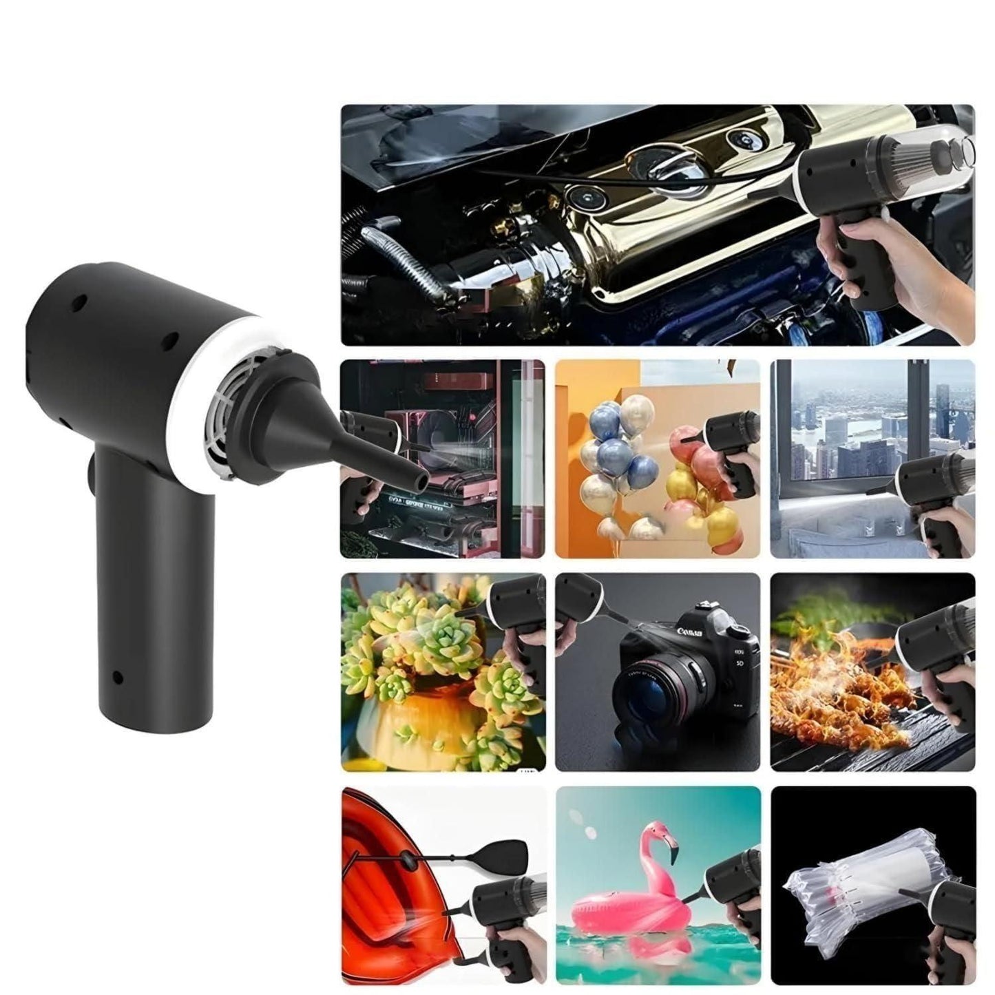 Portable Air Duster Wireless Vacuum Cleaner - Alzaar