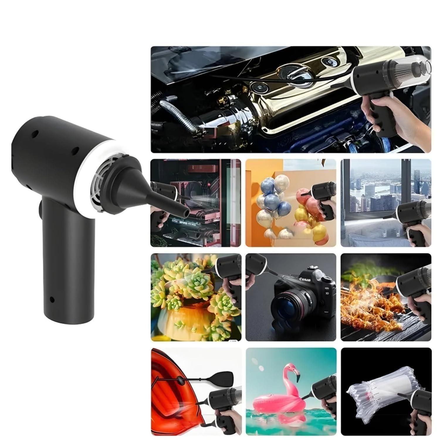 Portable Air Duster Wireless Vacuum Cleaner - Alzaar
