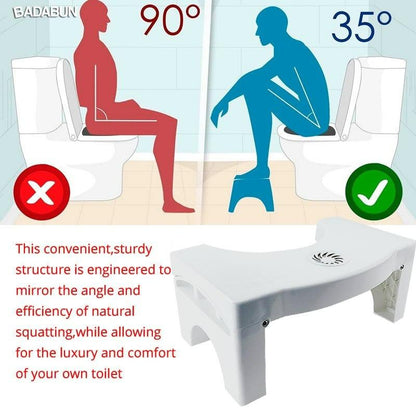 Foldable Anti-Constipation Potty Stool with Freshener