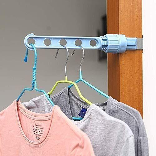 Adjustable Multifunctional Hole Cloth Hanfinf Rod - Alzaar
