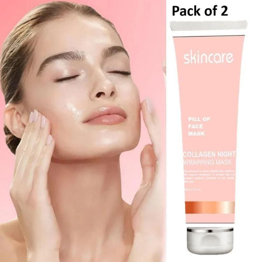 Collagen Night Peel Off Mask – Anti-Aging (Pack of 2)