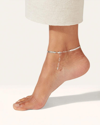 Anti Tarnish Lucky Snake Anklets 6a4mhe-0u