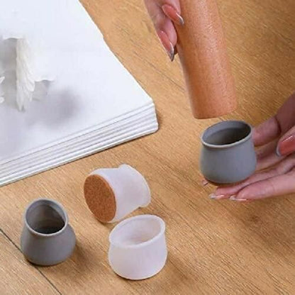 Rubber Chair Leg Caps Furniture Protector Assorted Colors (Pack of 4) 6a4mhe-0u