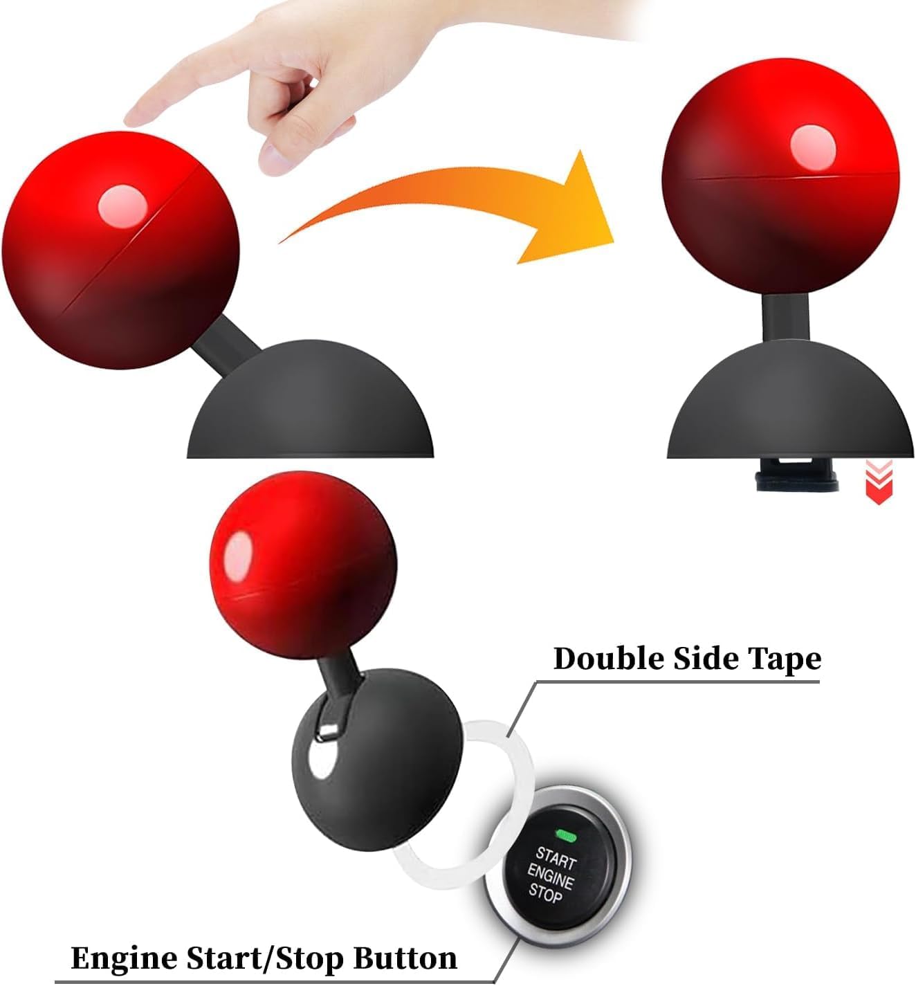 TurboStart Joystick Style Button Cover