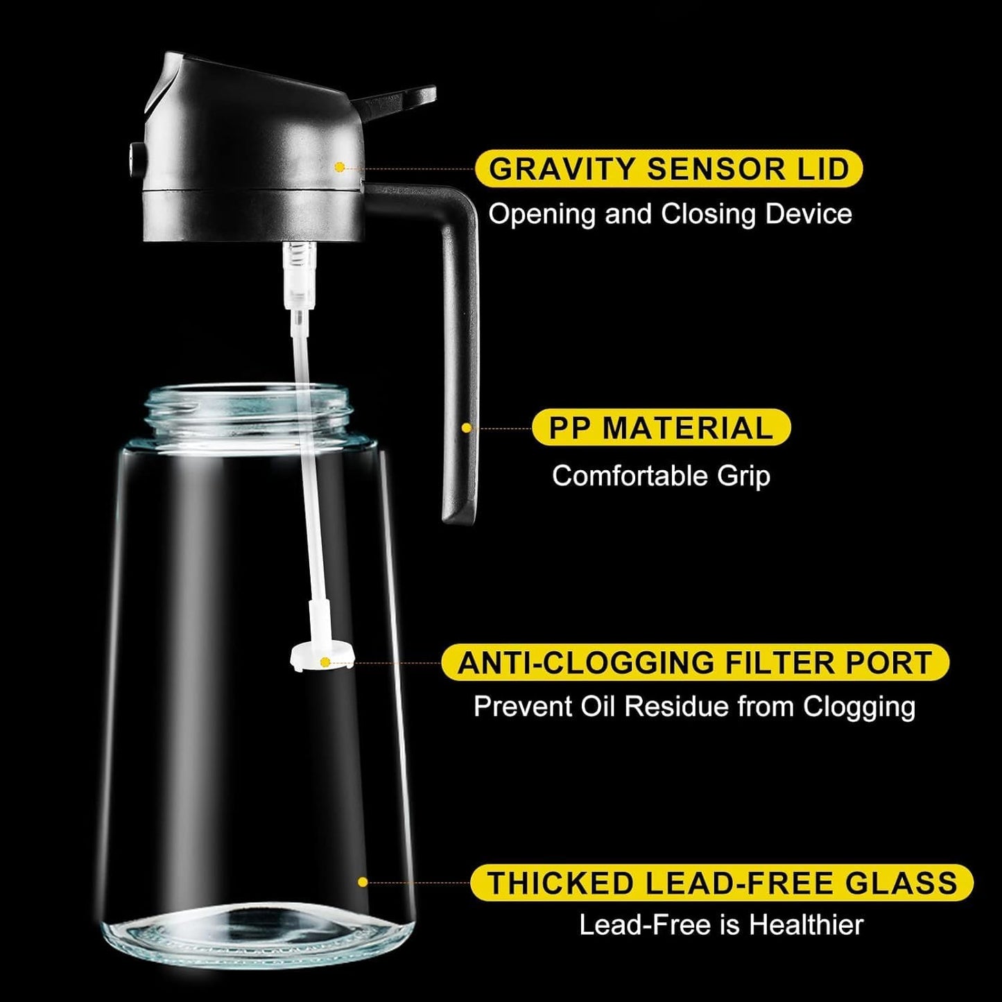 2 in 1 Oil Dispenser |500ml