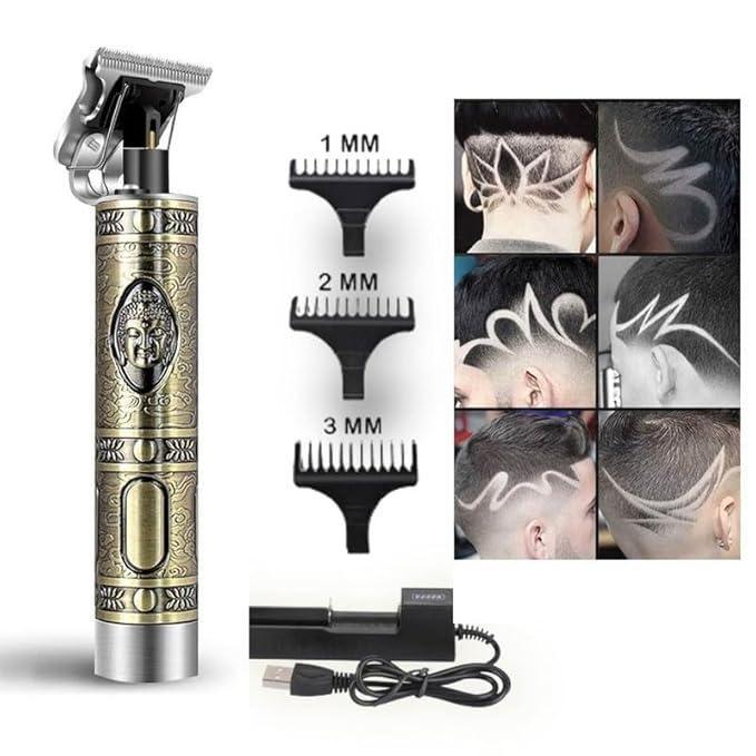 Men's Hair Trimmer & Shaver with Ear Cleaning Spoon Set - Alzaar