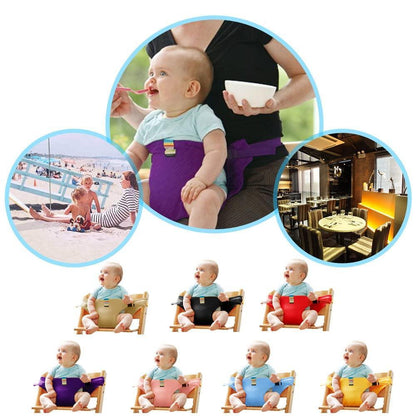 Seat for High Chair Baby Feeding Safety Seat with Strap - Alzaar