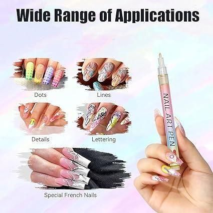Nail Art Pens Set of 12 Colors 6a4mhe-0u