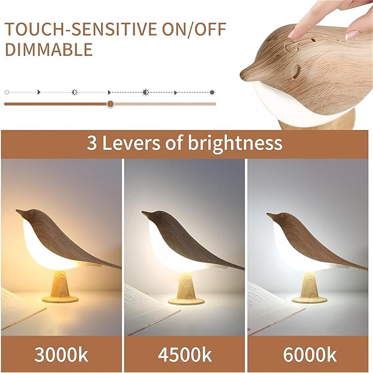 Table Bird Lamp LED 6a4mhe-0u