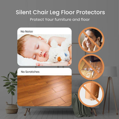 Rubber Chair Leg Caps Furniture Protector Assorted Colors (Pack of 4) 6a4mhe-0u