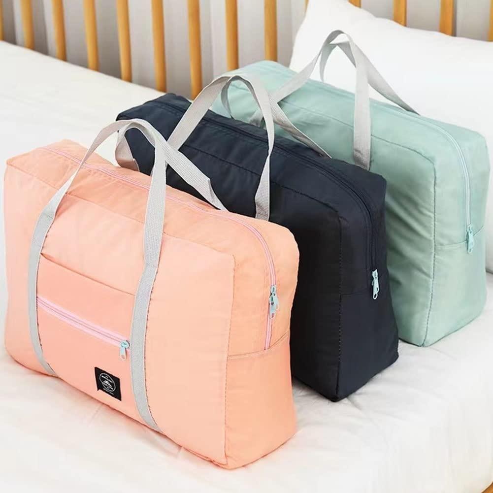 Foldable Travel Bag Tote Lightweight Waterproof Duffel Bag (Pack of 1) - Alzaar