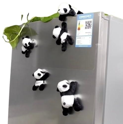 Stylish Refrigerator Cute Magnetic Panda for Home and Office (Pack of 4) 6a4mhe-0u