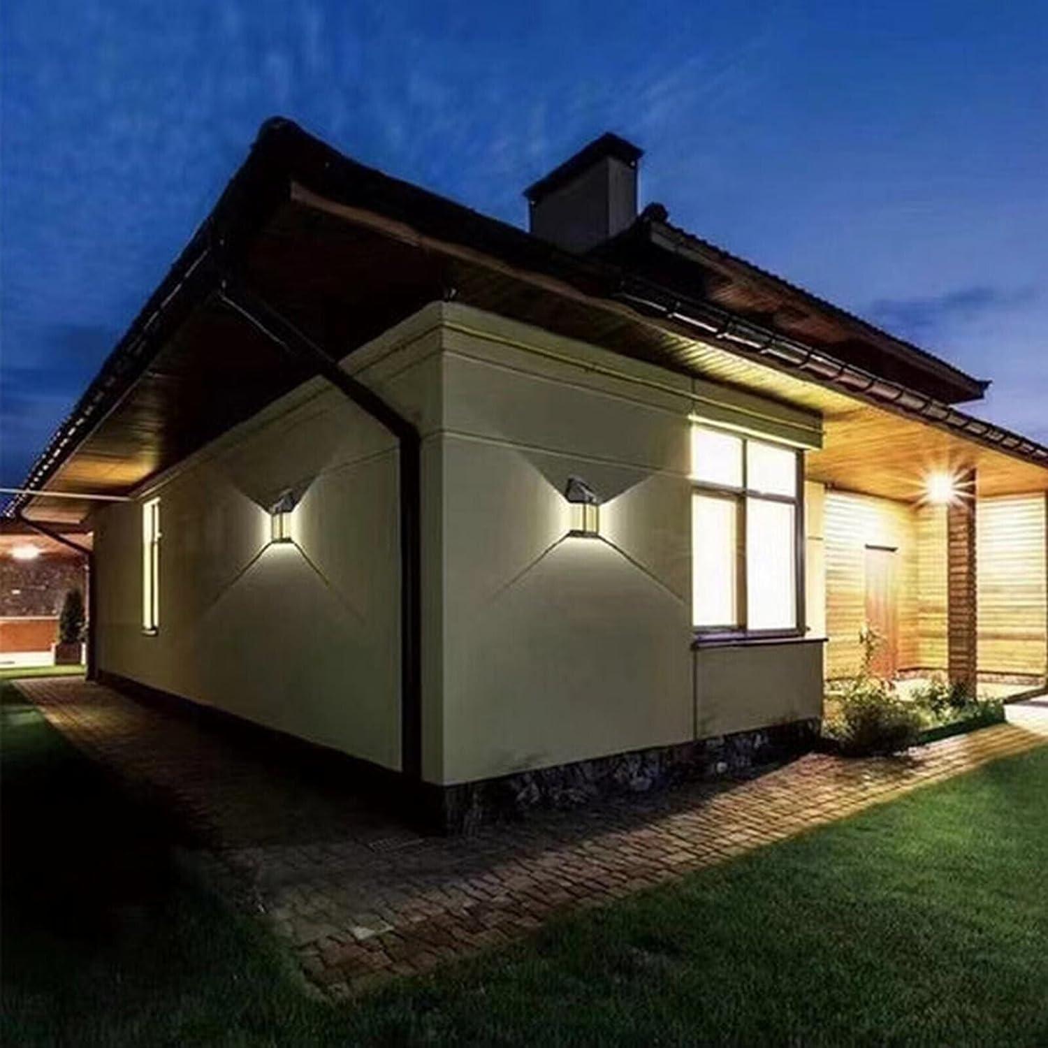 Solar Light Outdoor Wall Light - Alzaar
