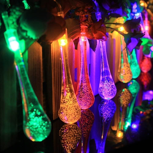 14 LED Rain Drop Fairy String Lights