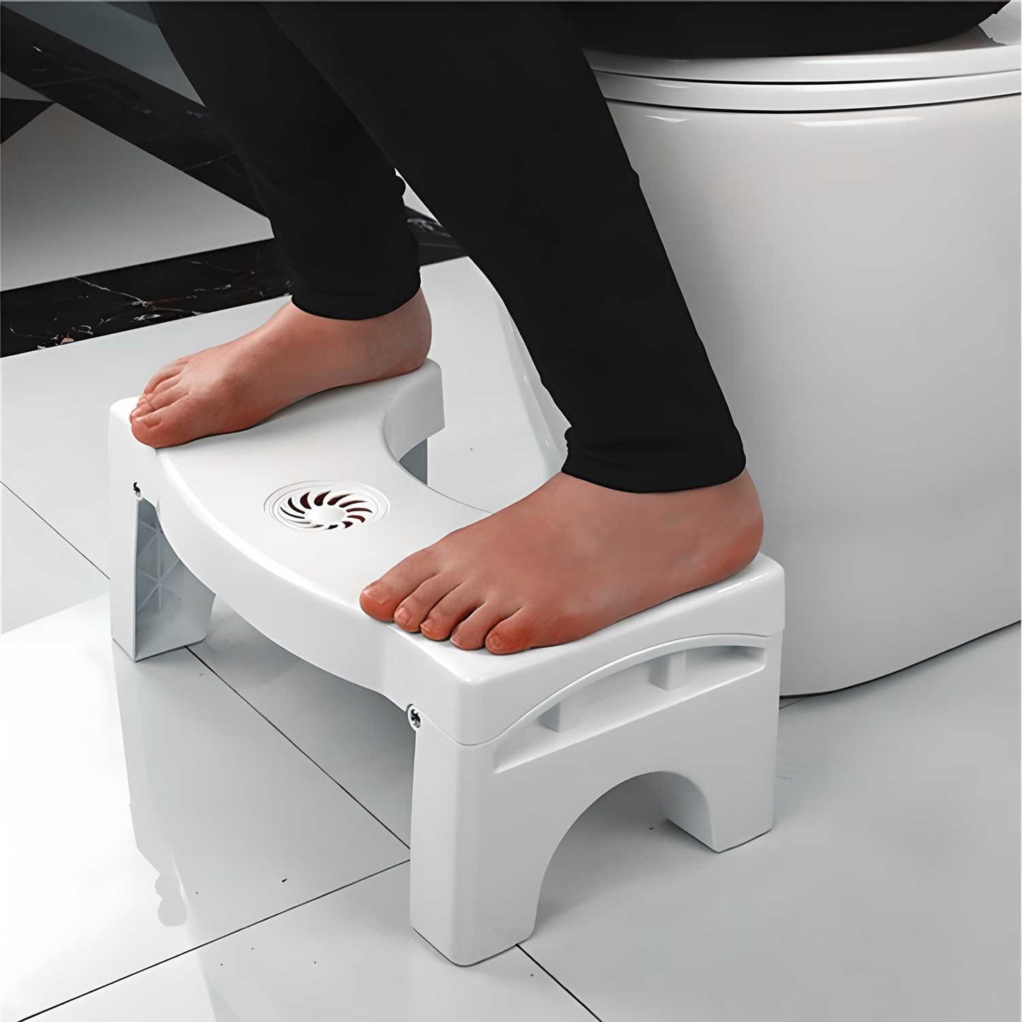 Foldable Anti-Constipation Potty Stool with Freshener