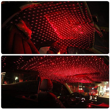 Ambient Star Light, 12V 360 Degree Rotation Use For Decoration Disco Laser Light Car - Alzaar