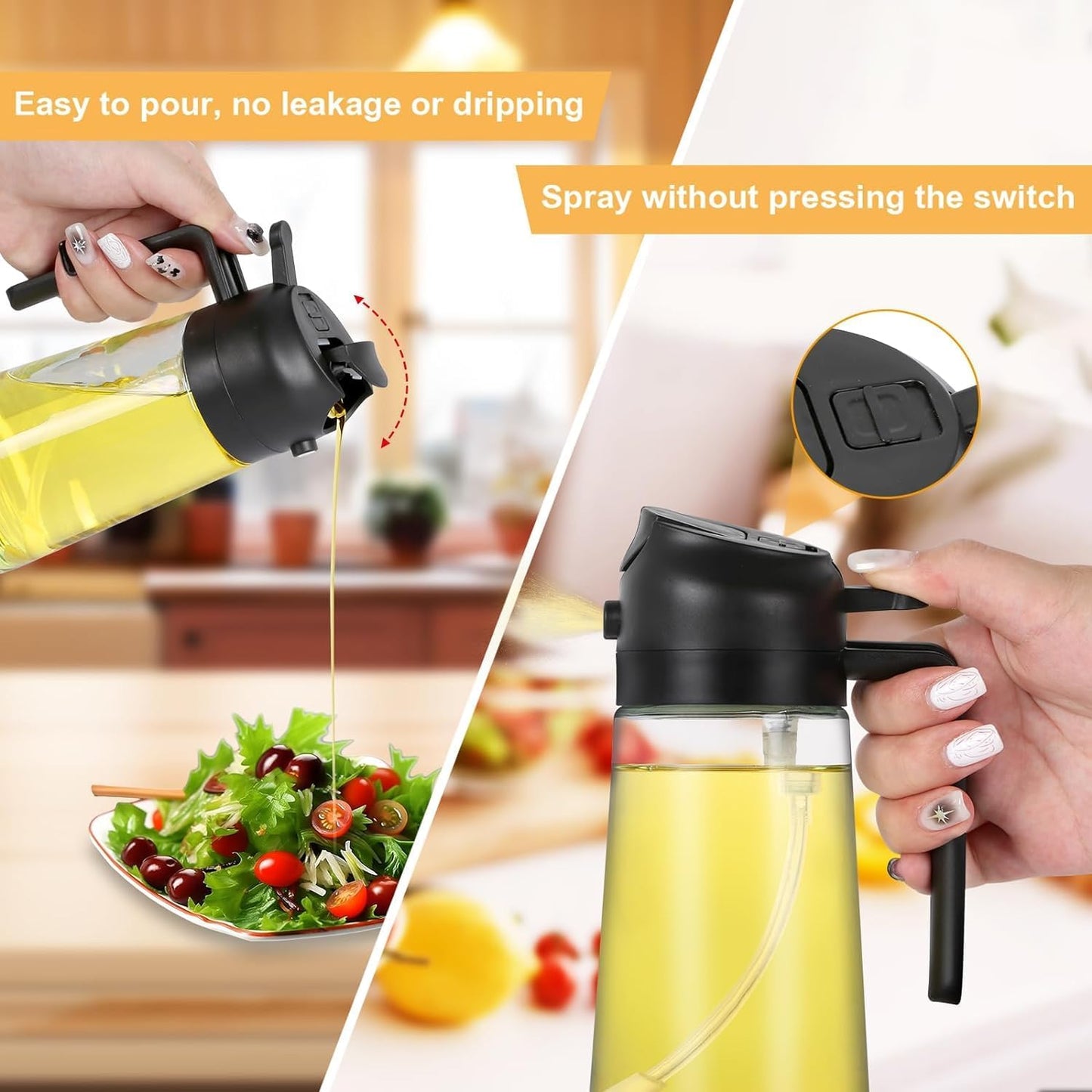 2 in 1 Oil Dispenser |500ml