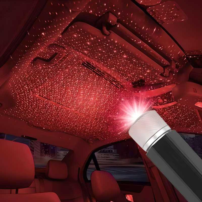 Ambient Star Light, 12V 360 Degree Rotation Use For Decoration Disco Laser Light Car - Alzaar