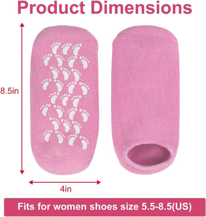 SpaFeet™ Socks for Cracked Heels – Moisturizing & Healing Foot Care for Soft, Smooth Skin