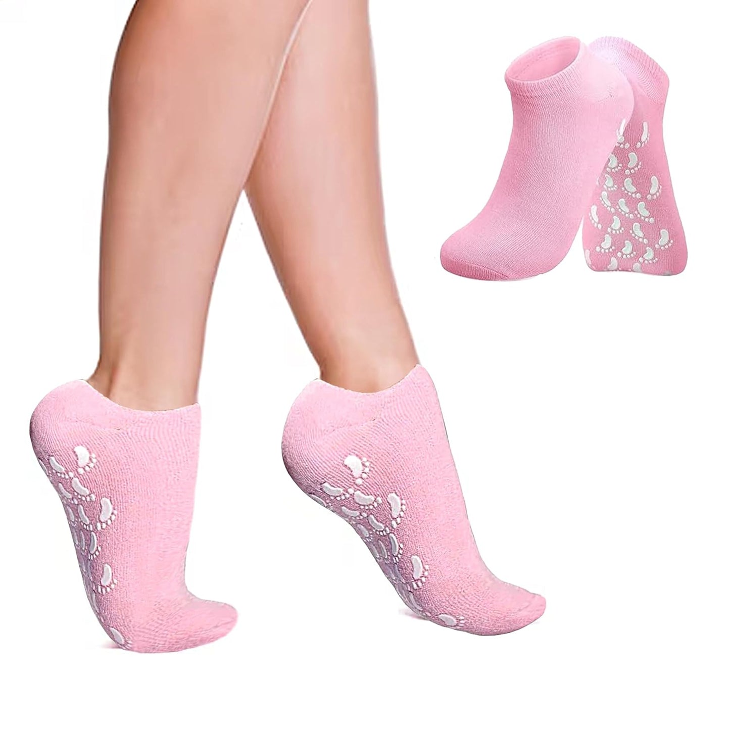 SpaFeet™ Socks for Cracked Heels – Moisturizing & Healing Foot Care for Soft, Smooth Skin