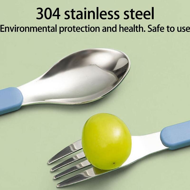 Outdoor Camping Set Portable Office Worker Chopsticks Spoon Two-Piece Set 6a4mhe-0u