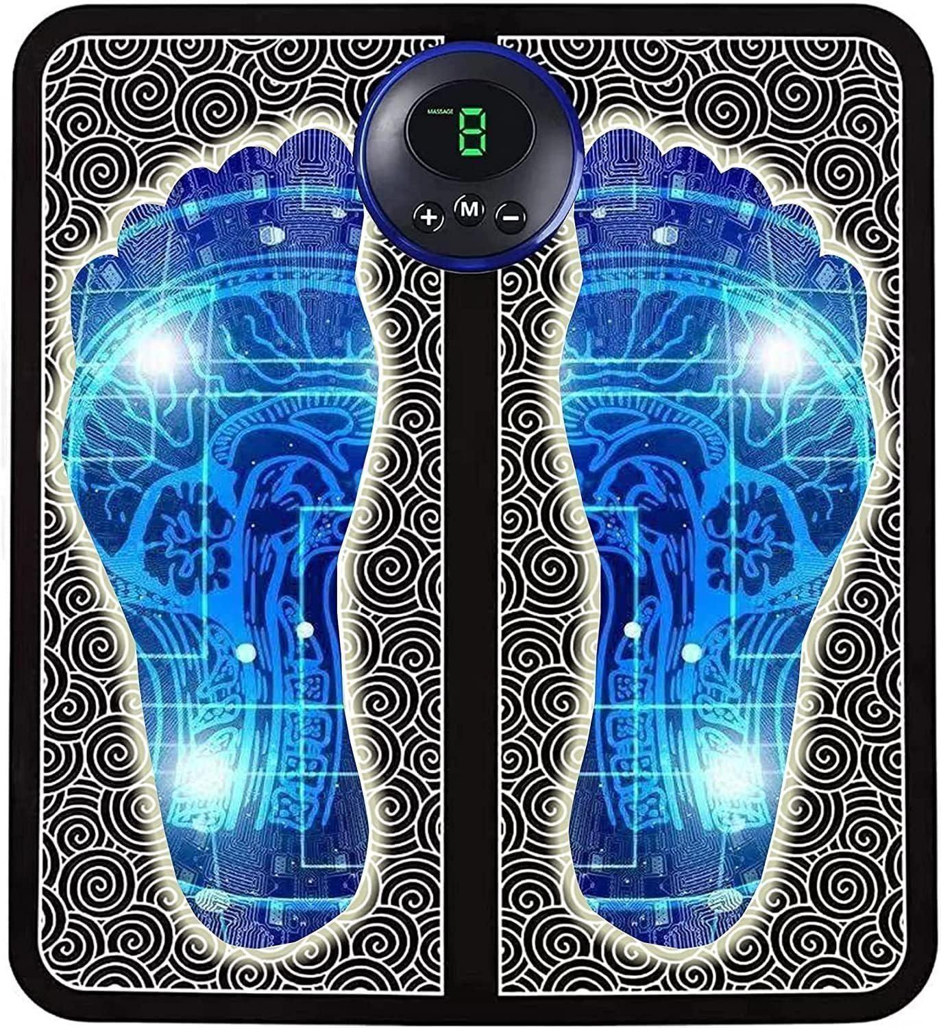 Foot Massage Pain Reliever, Wireless Electric EMS Massage Machine - Alzaar