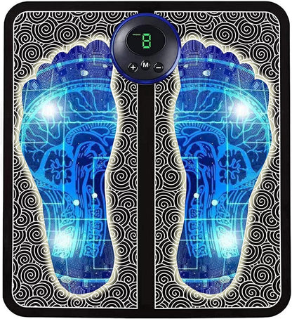 Foot Massage Pain Reliever, Wireless Electric EMS Massage Machine - Alzaar