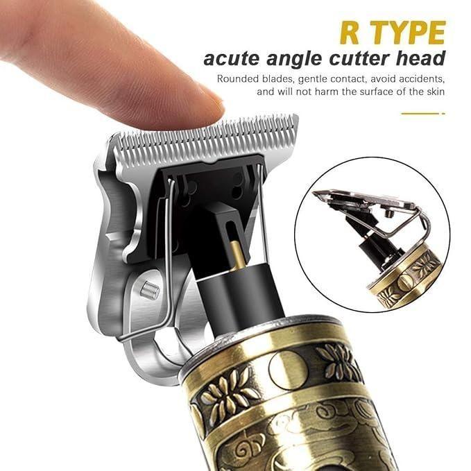 Men's Hair Trimmer & Shaver with Ear Cleaning Spoon Set - Alzaar