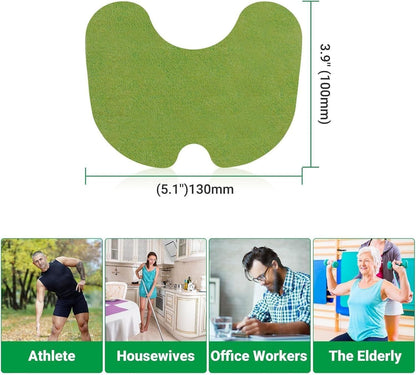 Green cushion with measurements and images of different user groups using it.
