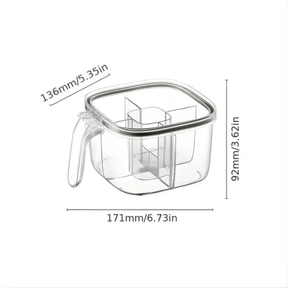 FreshKeep 4-in-1 Spice Organizer | Moisture-Proof 6a4mhe-0u