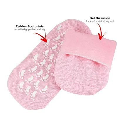 SpaFeet™ Socks for Cracked Heels – Moisturizing & Healing Foot Care for Soft, Smooth Skin